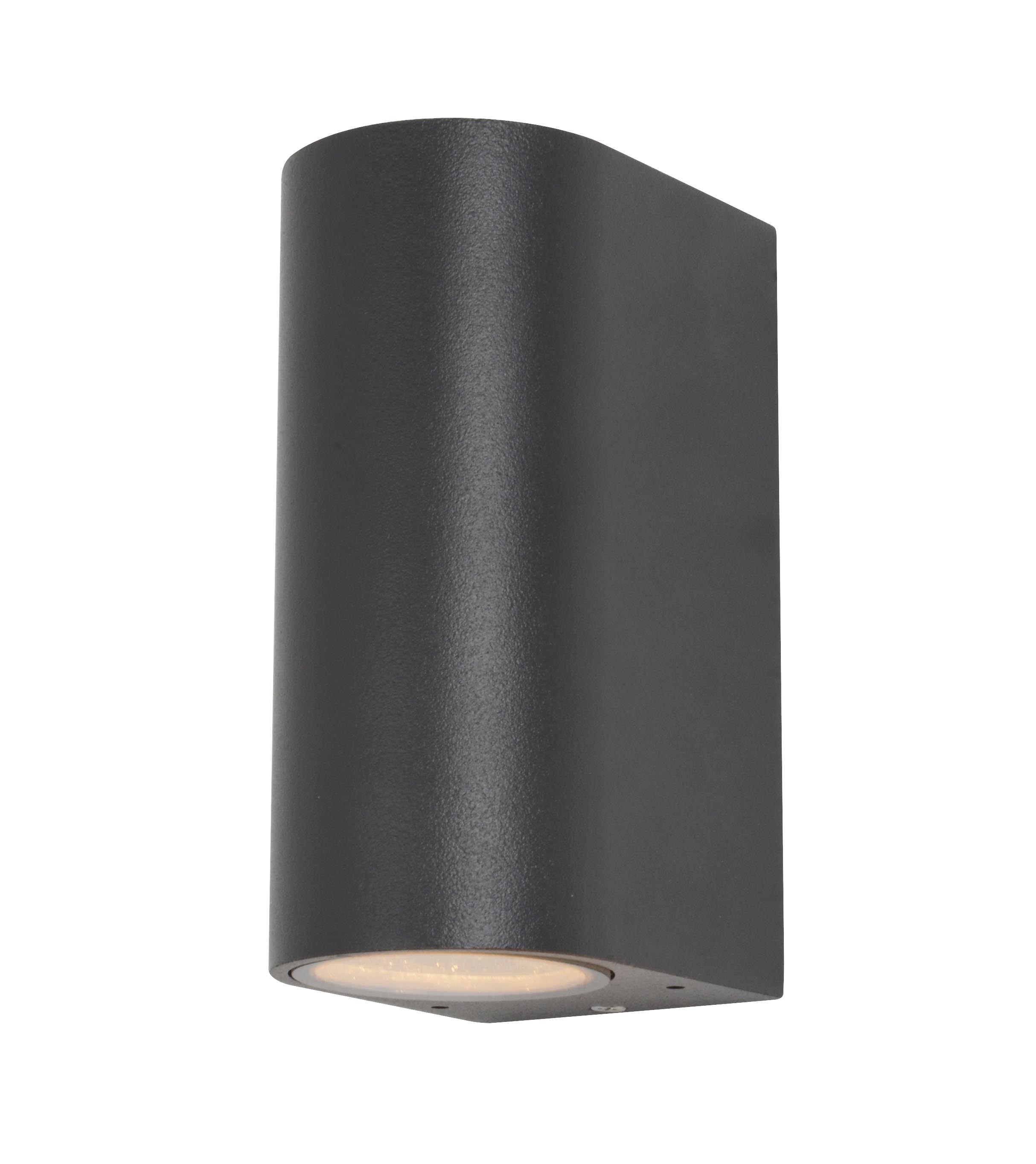 Antar Up and Down Outdoor Wall Light Black